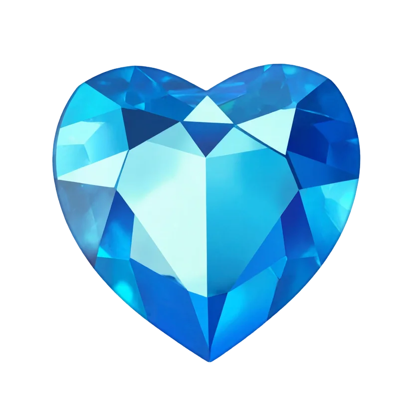 愛心水晶
